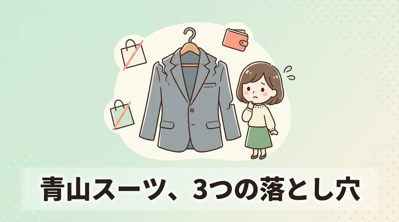 青山でスーツを購入するデメリット3つ