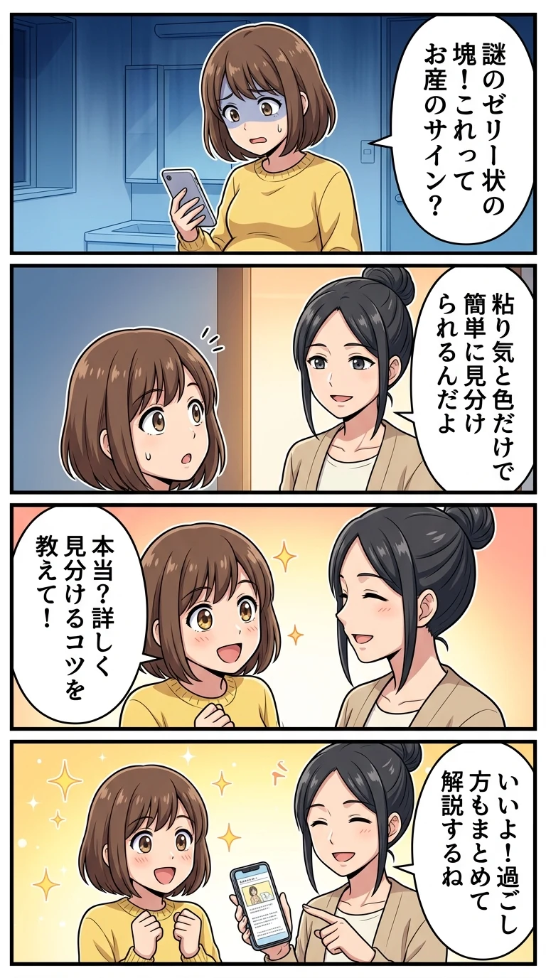 粘液栓 おりもの 違い