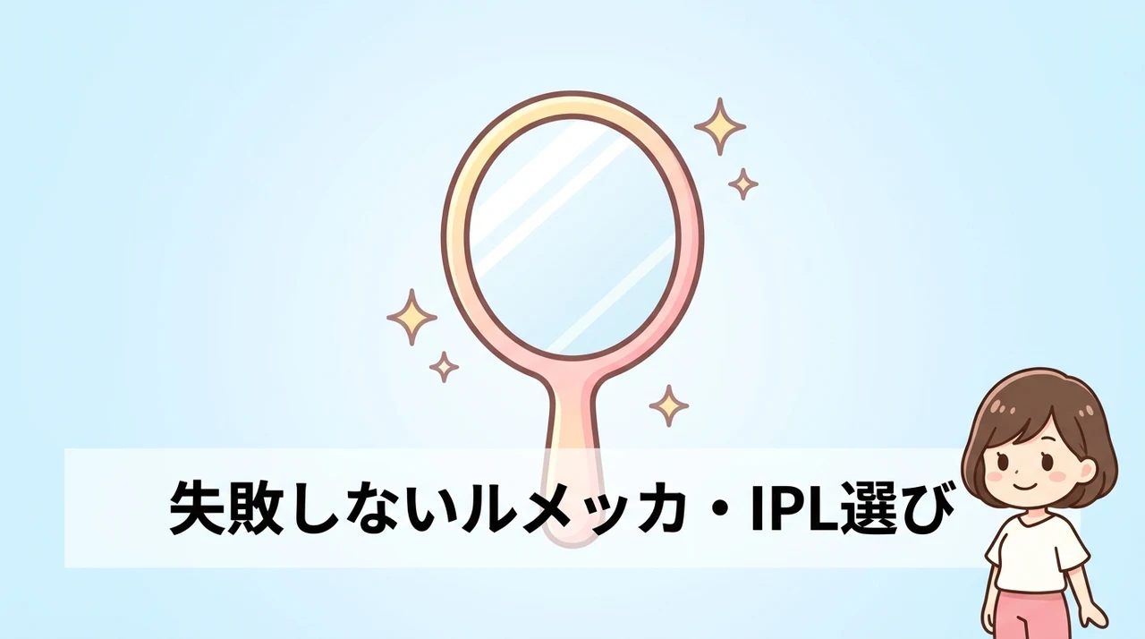 失敗しないルメッカやipl機器の選び方