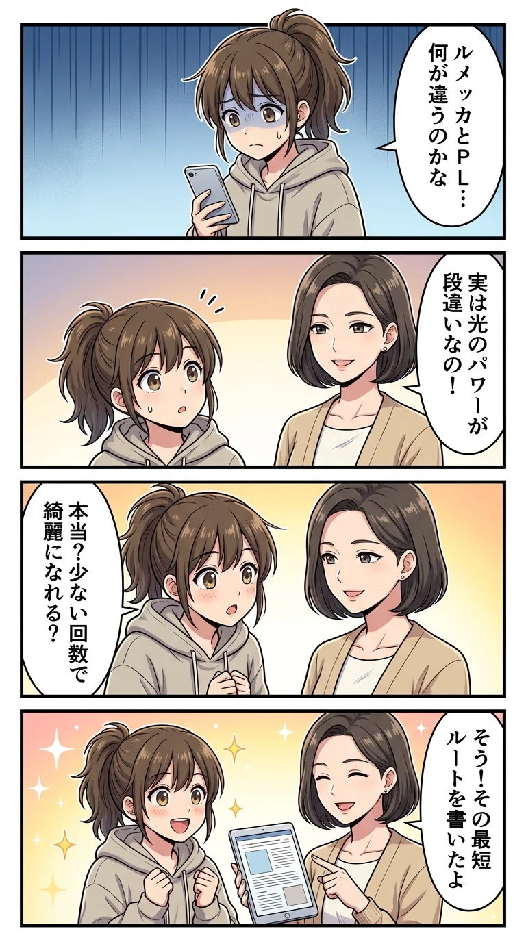 ルメッカ ipl 違い
