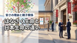 はなさく生命と日本生命の違いは何?安い理由や親子関係など気になる疑問を解決