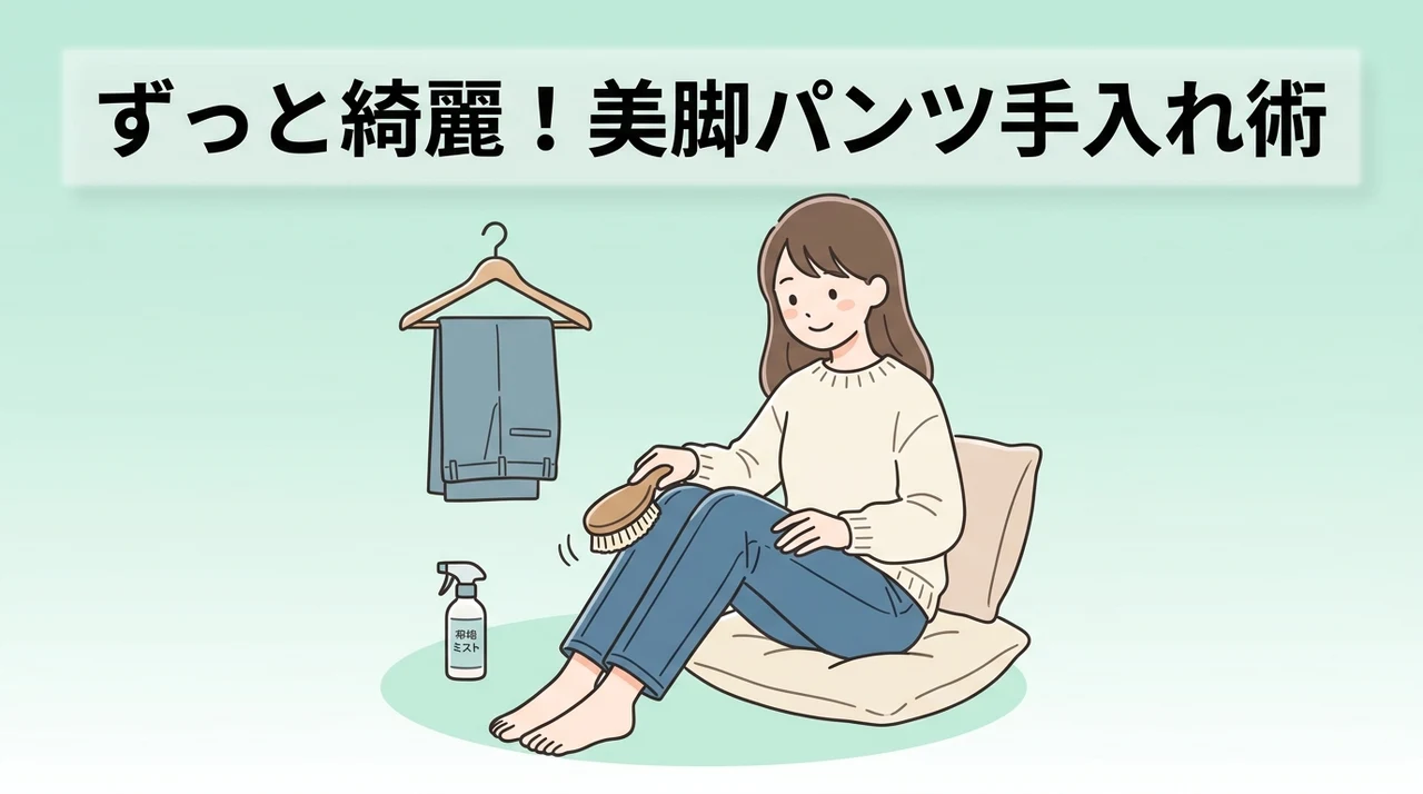 テーパードやストレートを綺麗に保つ手入れ術
