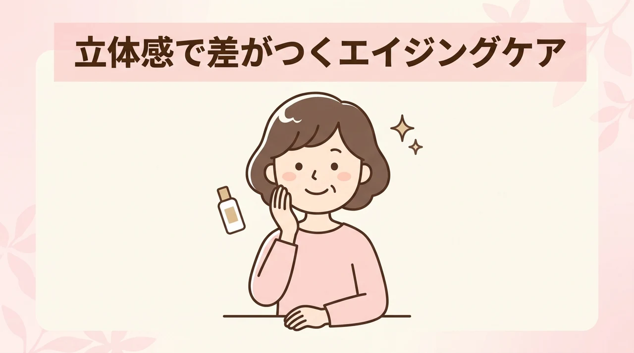 年齢による顔の立体感の変化とエイジングケア