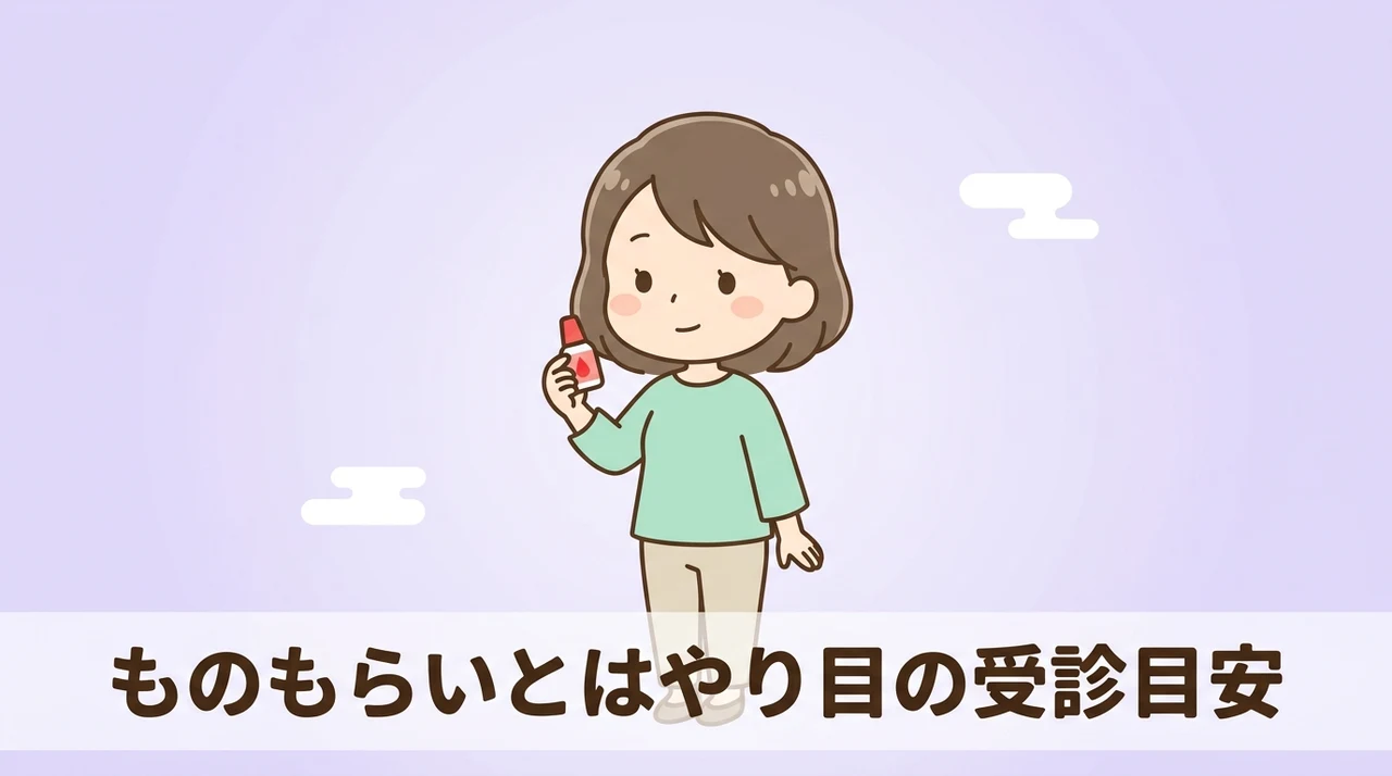 ものもらいとはやり目の受診目安