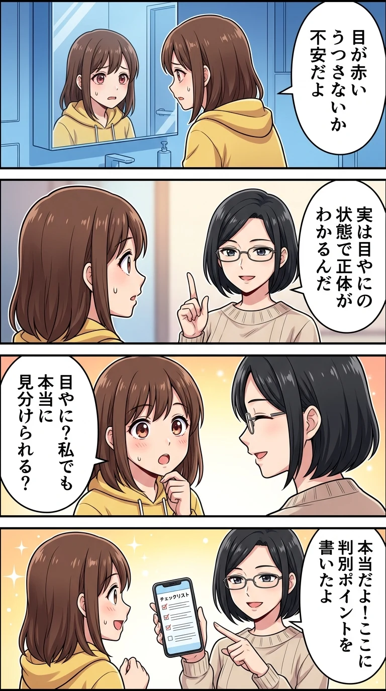 ものもらい はやり目 違い